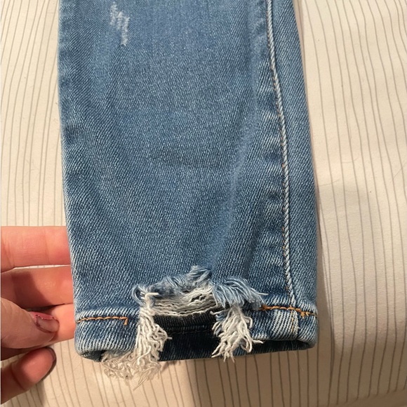 Kancan women’s skinny jeans distressed size 5 / 26 stretch - Picture 3 of 12